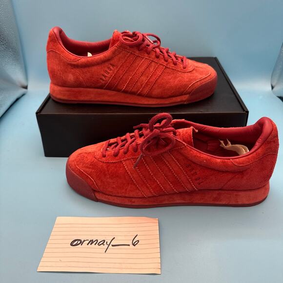 adidas Samoa VNTG 'Mystery Red' m8.5 w10 - Picture 3 of 12